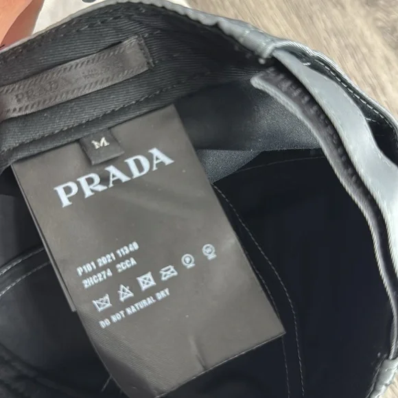 Prada re nylon hat